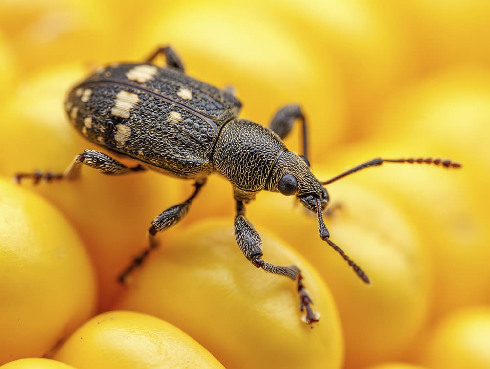 Insectos en Granos Almacenados: Grave Afectación Económica y Productiva